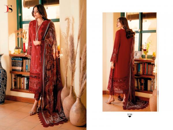 Deepsy Firdous Ombre 2 Cotton Dupatta Pakistani Suit Collection